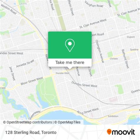 128 sterling road toronto map.